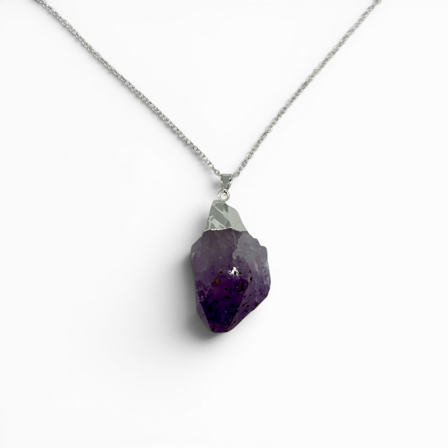Necklace - Amethyst Raw Point $30