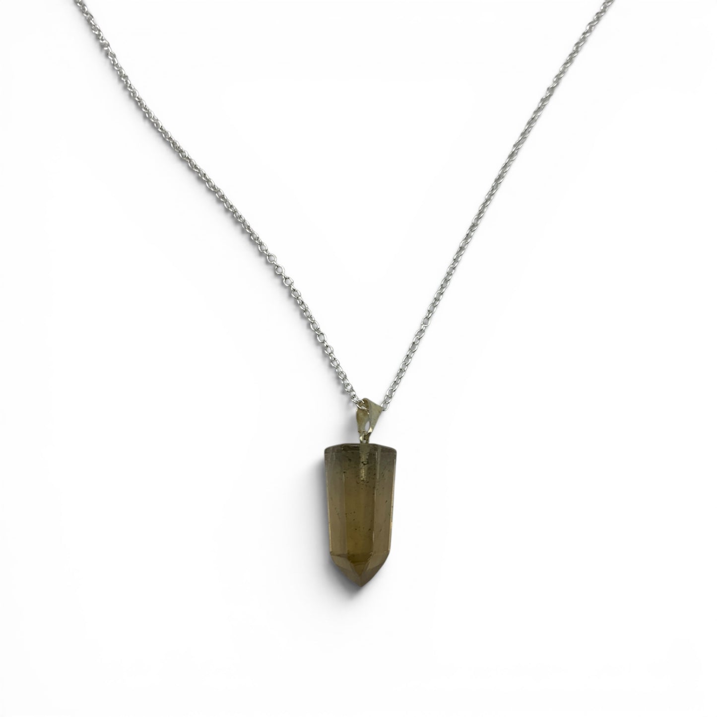 Necklace - Citrine Natural Point $35