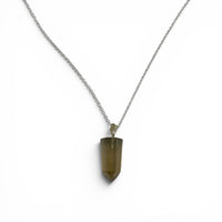 Necklace - Citrine Natural Point $35
