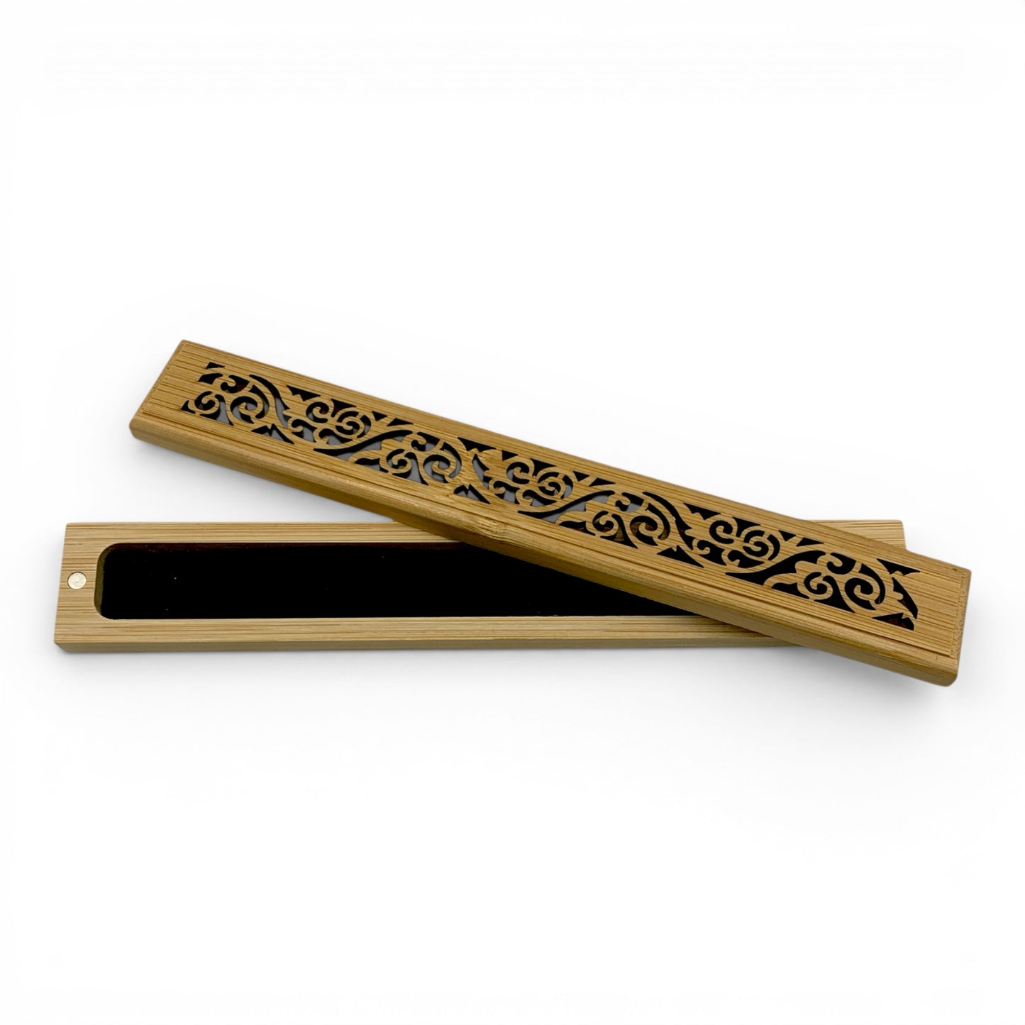 Wood Box - Floral Vines