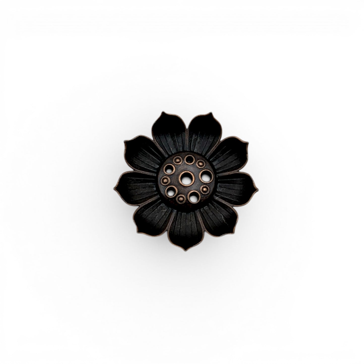 Incense Holder -  Lotus Flower Metal