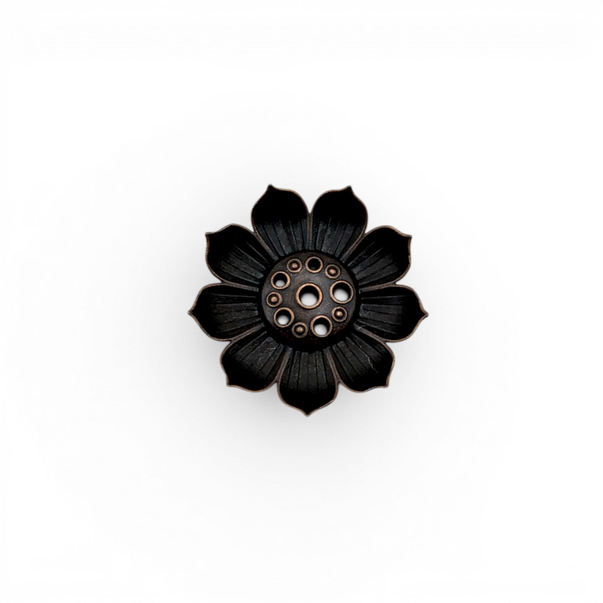 Incense Holder -  Lotus Flower Metal