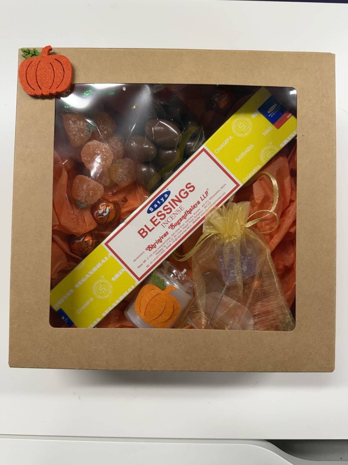 Thanksgiving Hostess Gift with Crystals