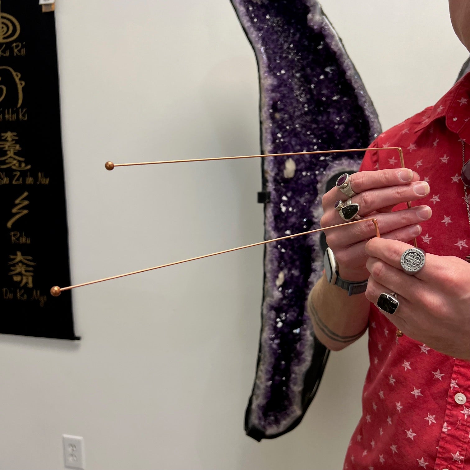 Copper Dowsing Rods - Divining Rods for Energy Detection & Spiritual E ...