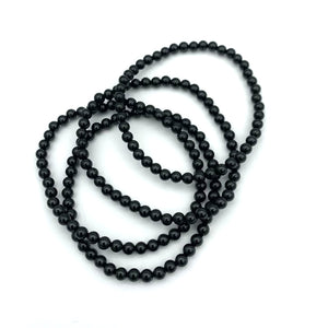 Bracelet - Black Spinel 4mm