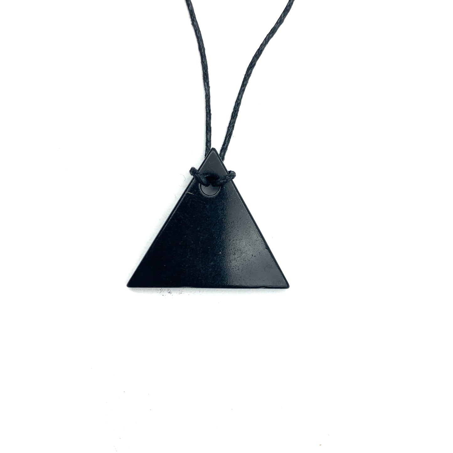 Necklace - Shungite Triangle (Male) $25