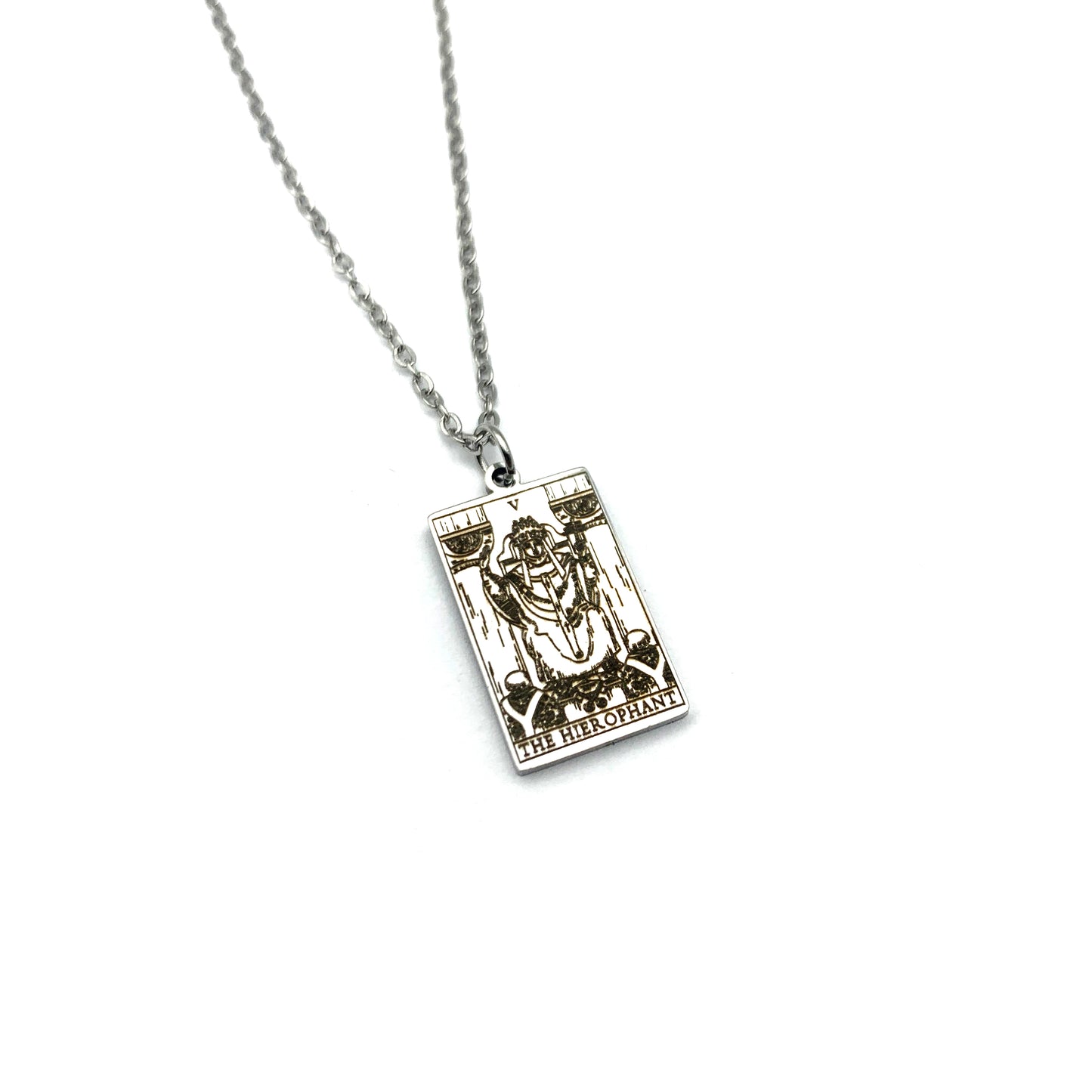 Necklace - Tarot The Hierophant