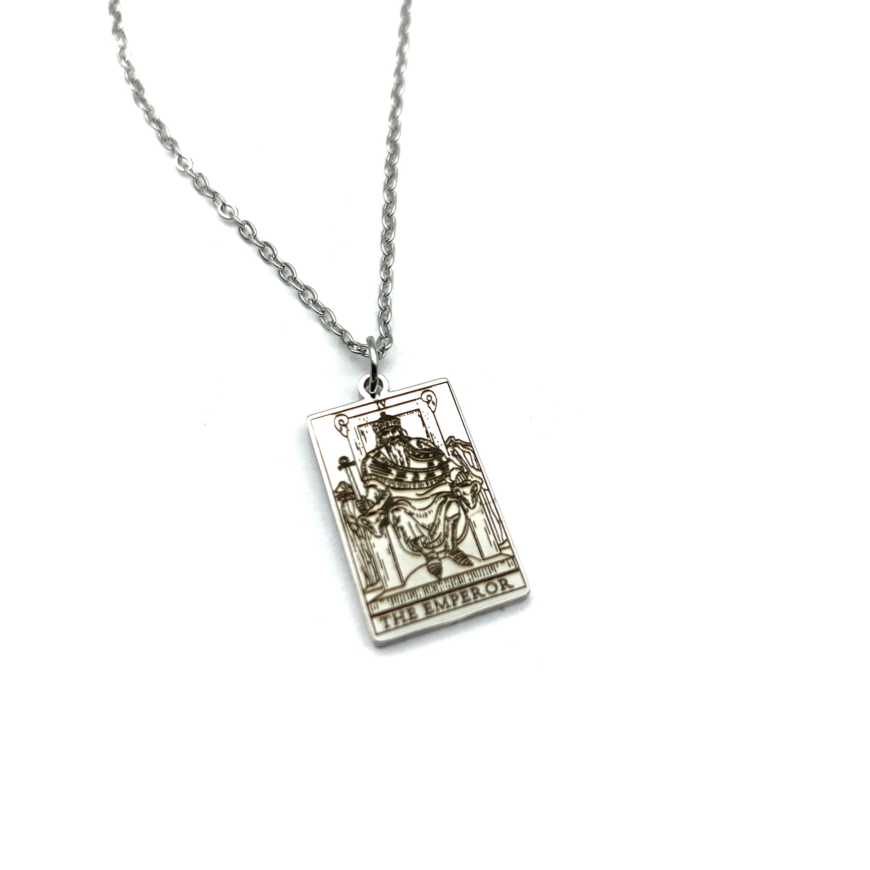 Necklace - Tarot The Emperor