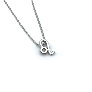 Necklace - Zodiac Symbol Leo 12"