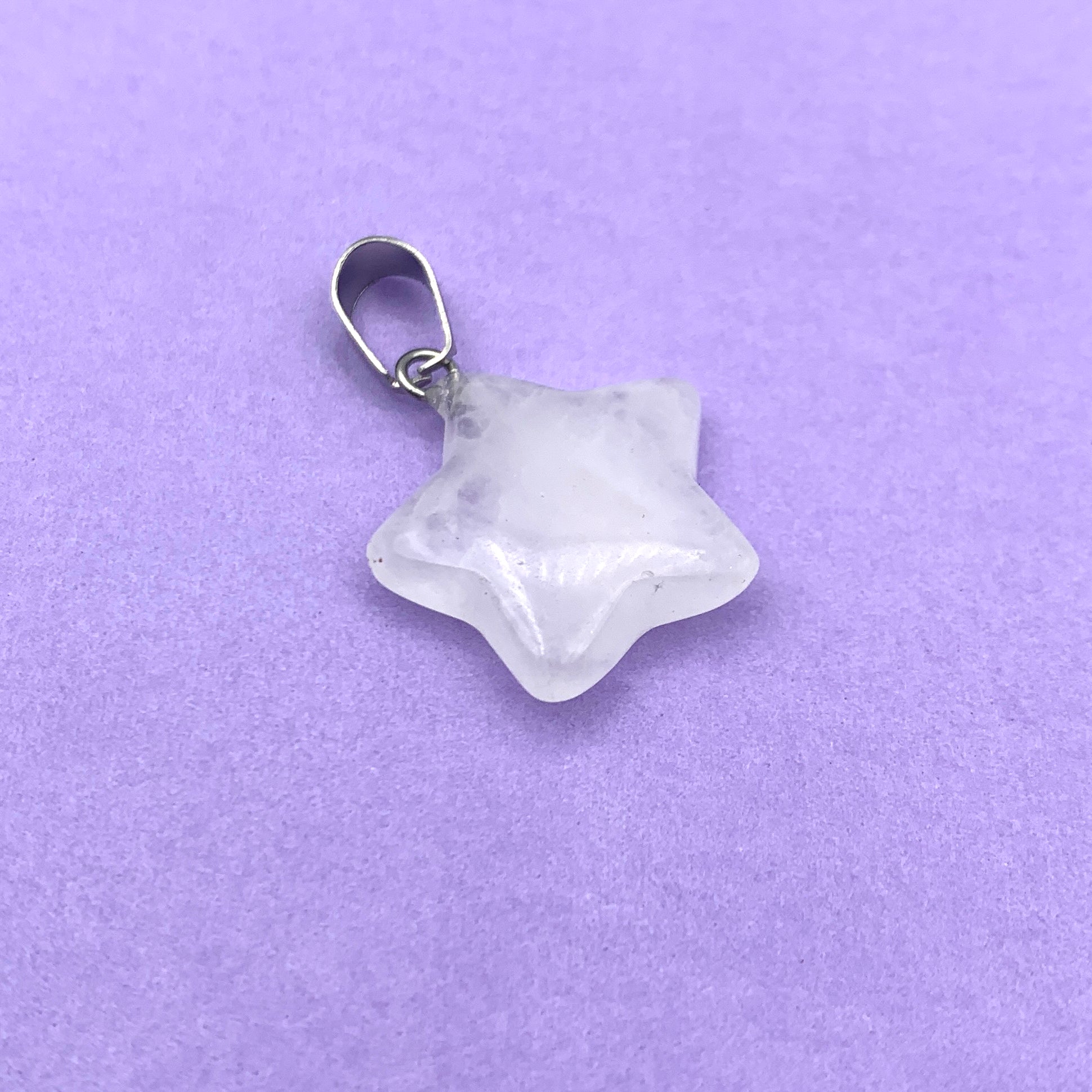 Pendant - Clear Quartz Star $15