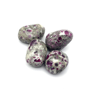 Ruby in Granite Tumble $35