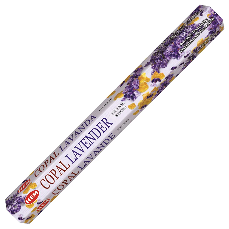 Incense - Copal Lavender HEM