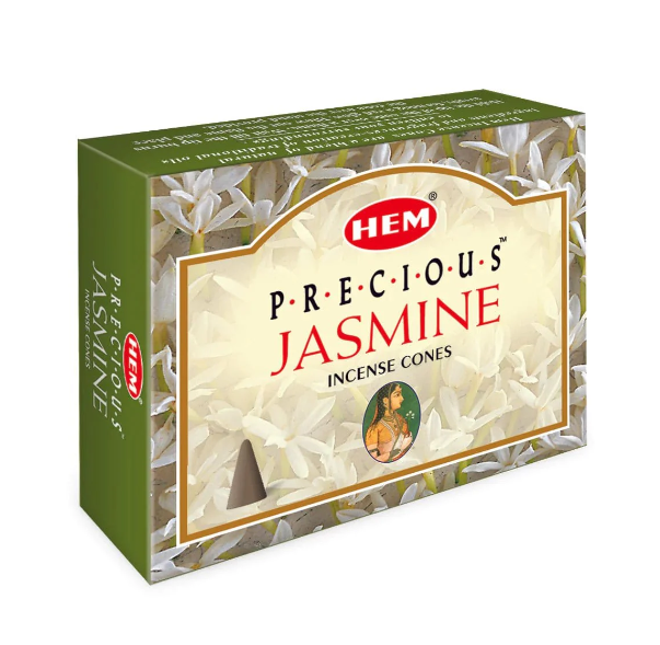 Incense - Precious Jasmine Cones HEM