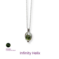 Necklace - Moldavite - A Cosmic Key to Transformation