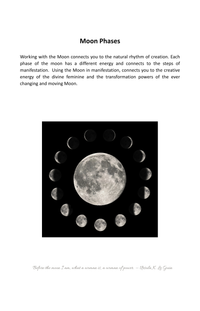 Manifesting with the Moon and Crystals