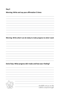 A Journal / Workbook for Manifesting with Crystals