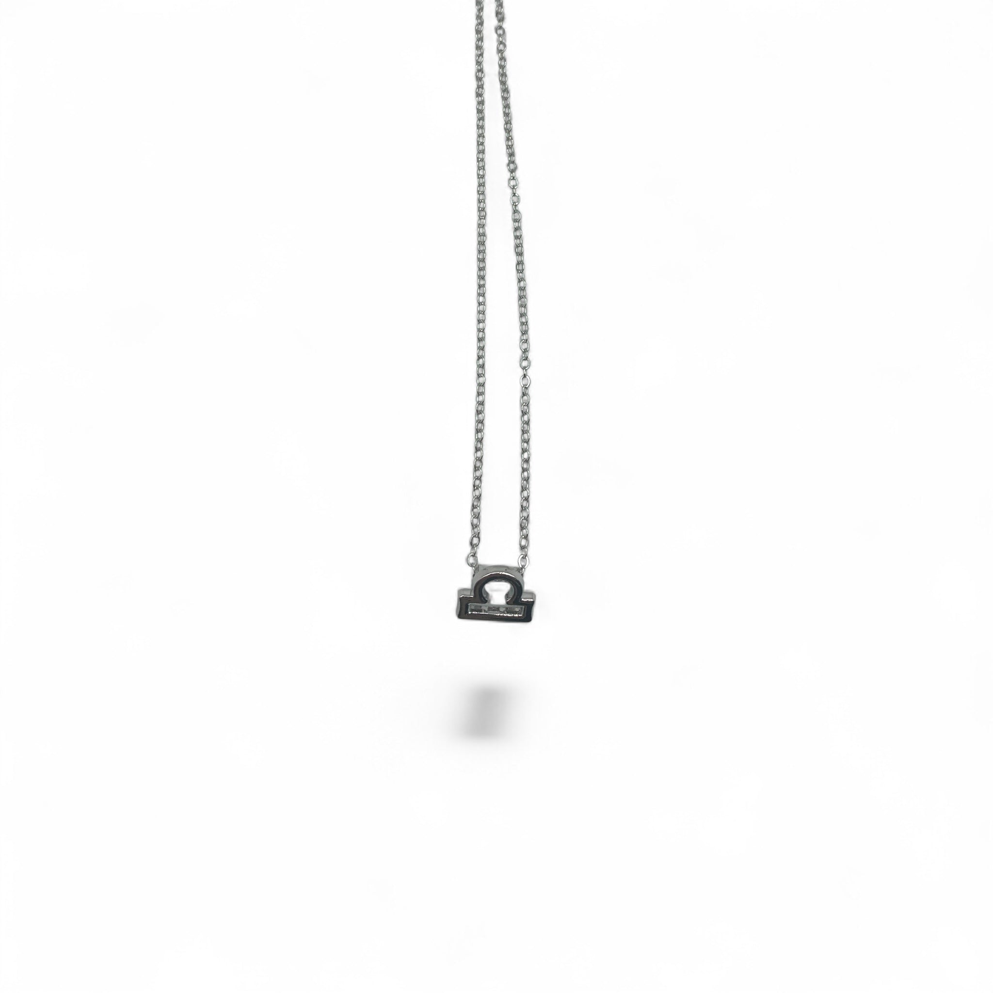 Necklace - Zodiac Symbols Libra 12"