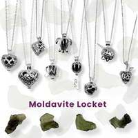 Moldavite Locket – A Cosmic Key to Transformation