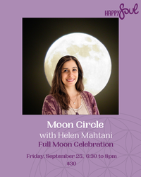 Moon Circle with Helen: Harvest Moon, Sept 25, 2026