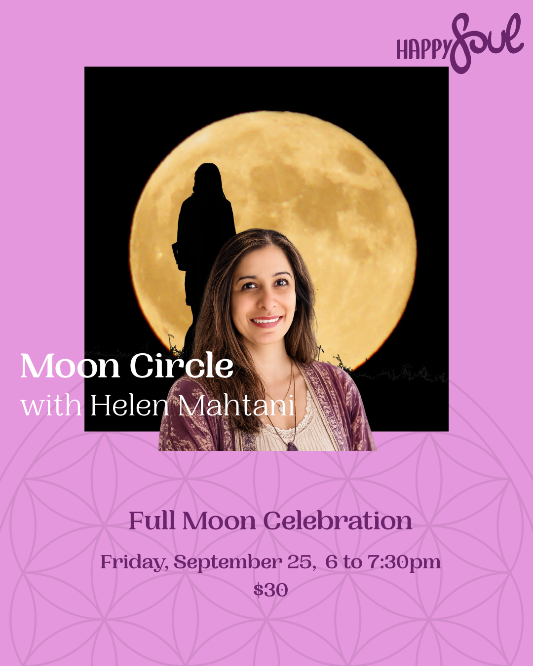 Moon Circle with Helen: Harvest Moon, Sept 25, 2026