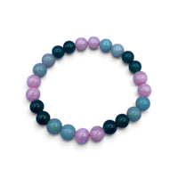 Bracelet - Rose Quartz, Jade & Amazonite 8mm
