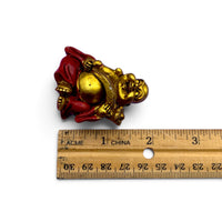 Statue - Buddha Assorted Gold & Red Polyresin