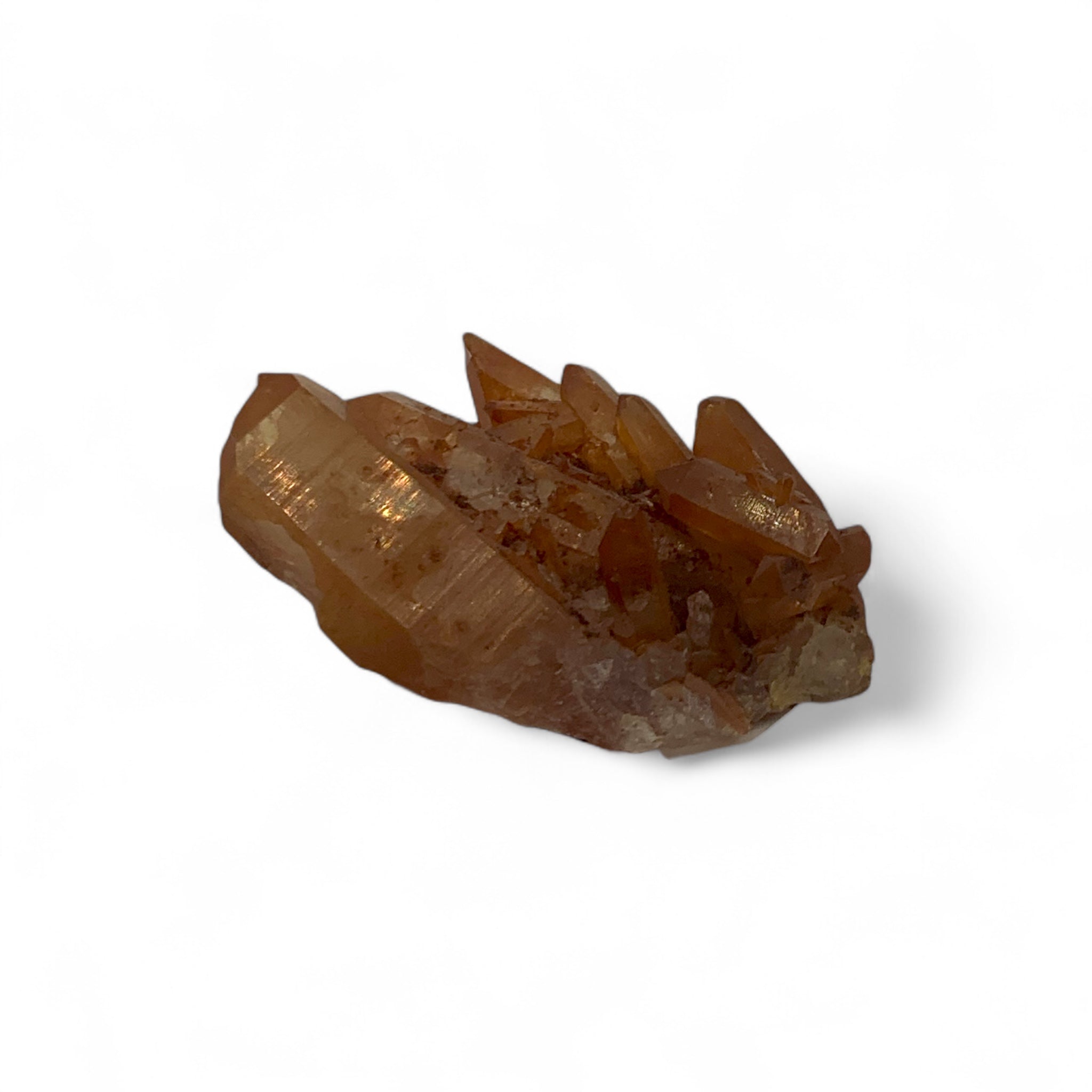 Quartz - Tangerine Cluster $40
