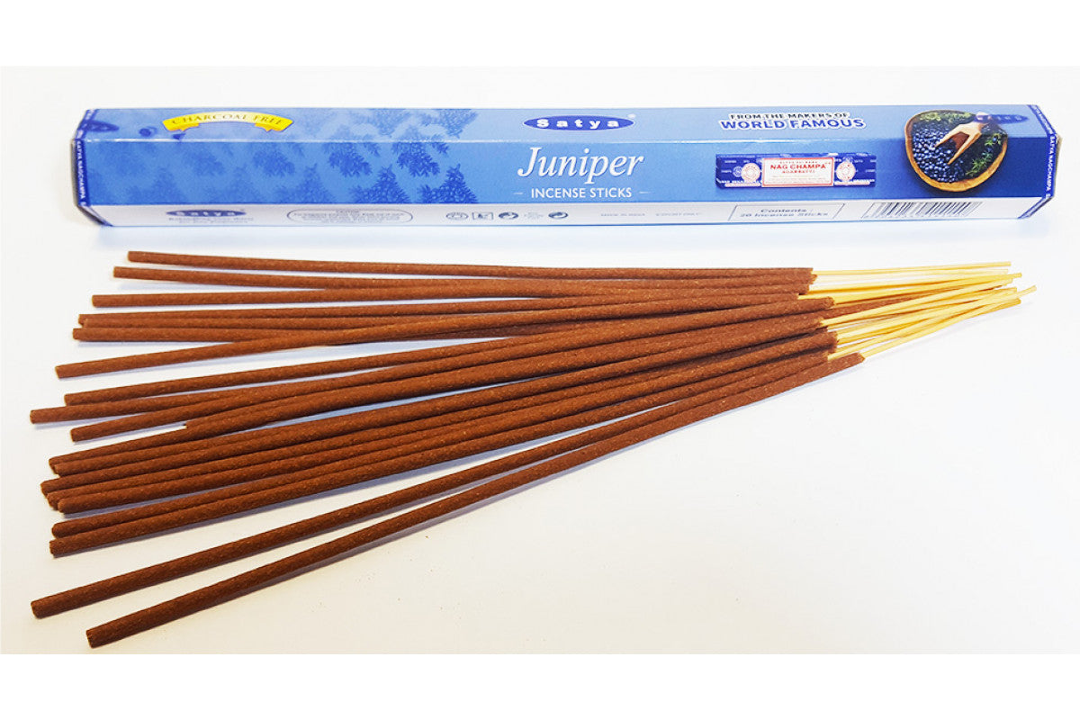 Incense - Juniper Hexagonal SATYA