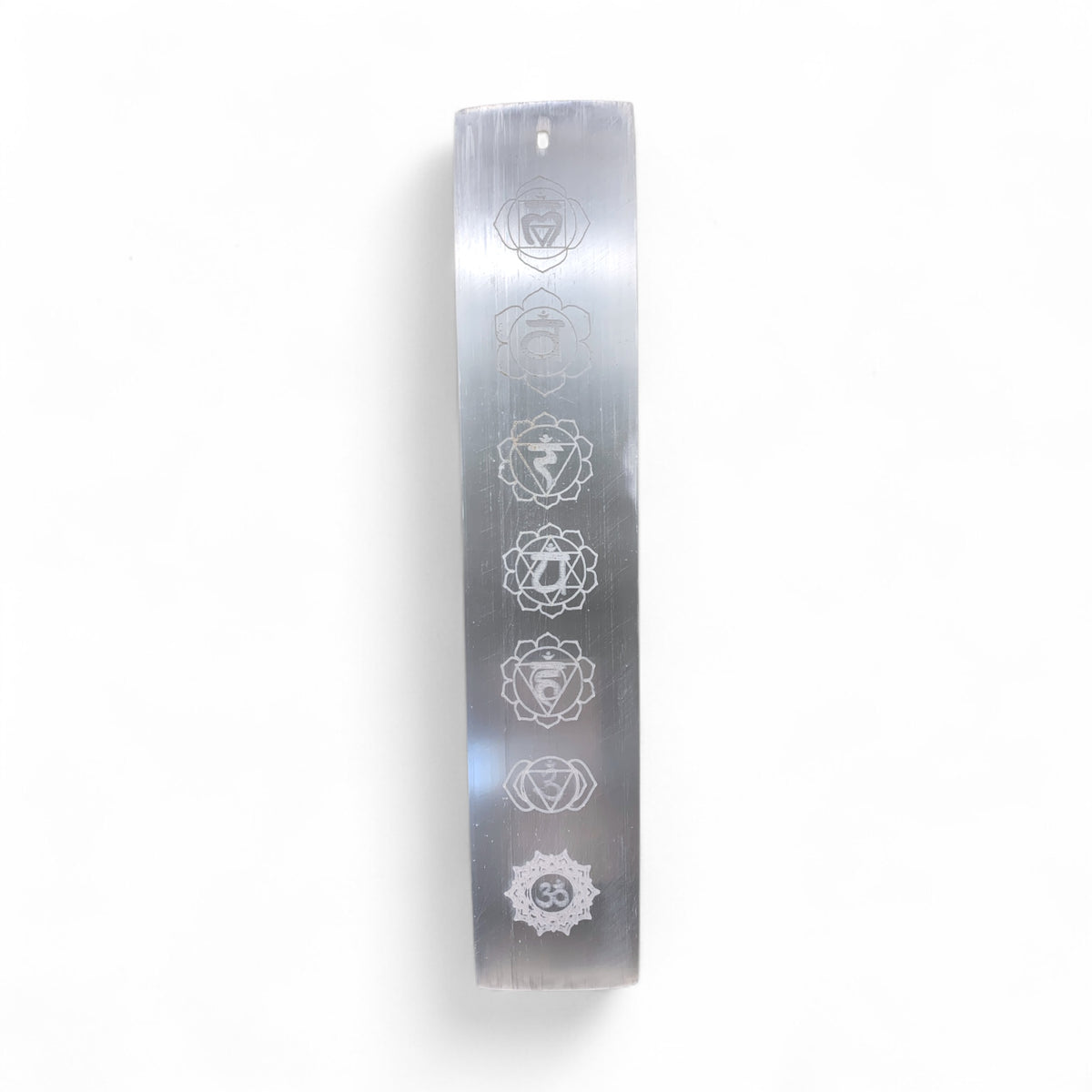 Selenite Seven Chakra Incense Holder CLEARANCE 50% OFF