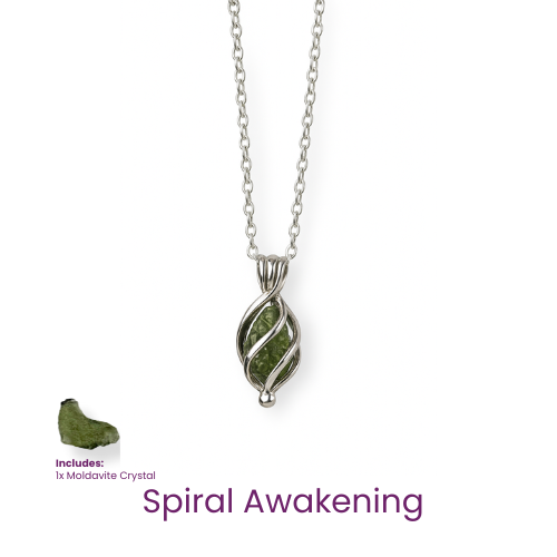 Necklace - Moldavite - A Cosmic Key to Transformation