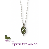 Necklace - Moldavite - A Cosmic Key to Transformation