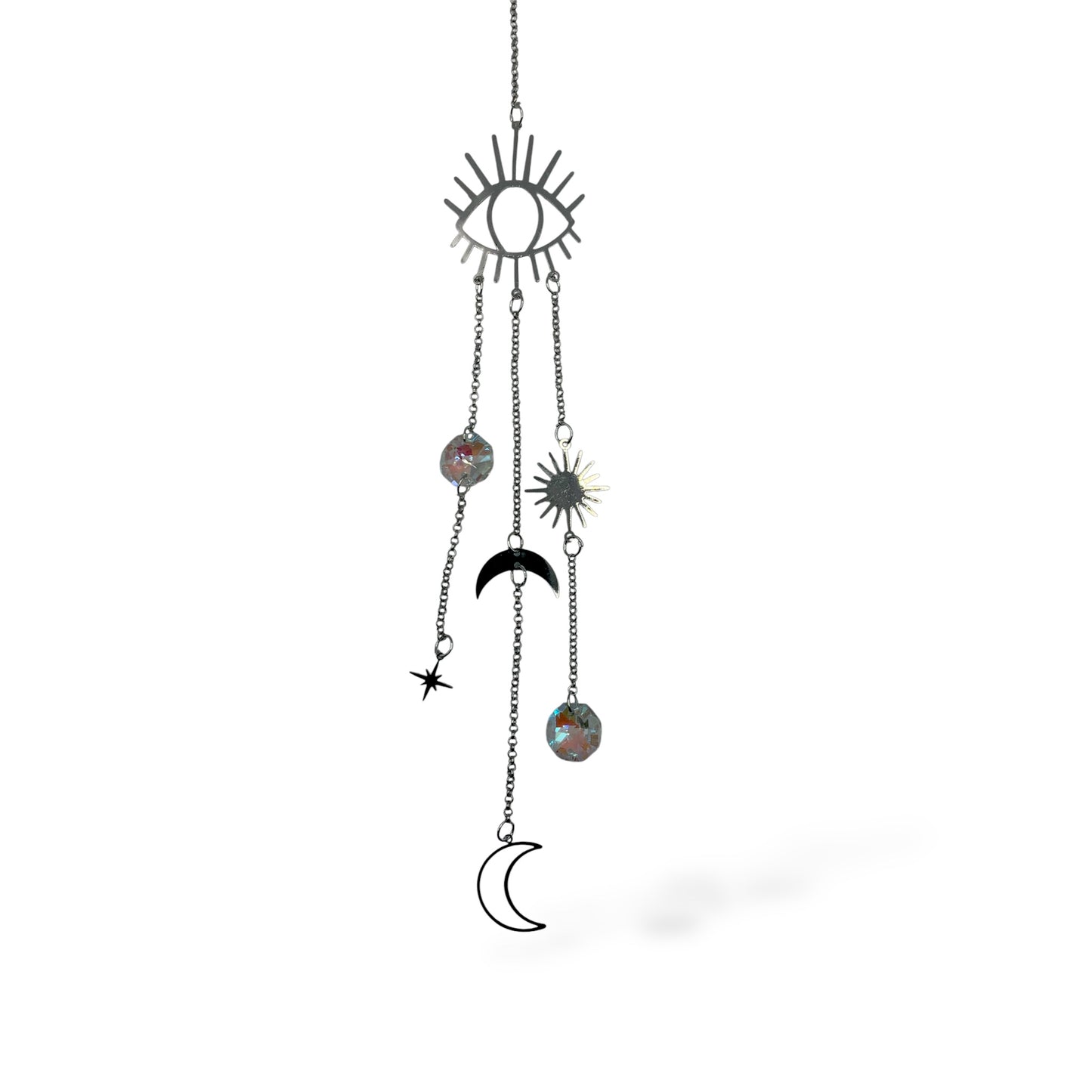 Sun Catcher -  Evil Eye & Moon