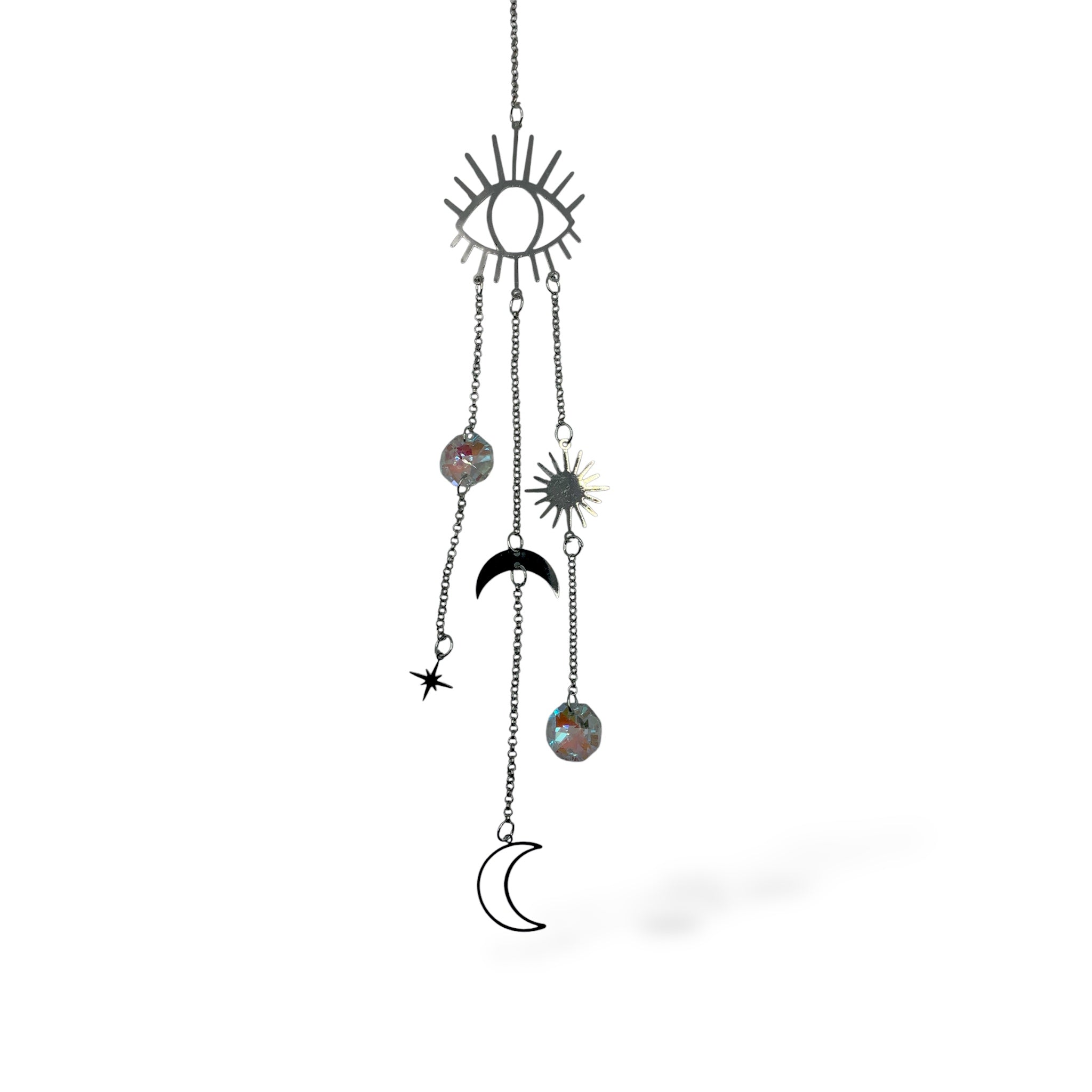 Sun Catcher -  Evil Eye & Moon