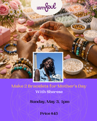 Make 2 Mother's Day Bracelets with  Sherese - May 3rd, 2026
