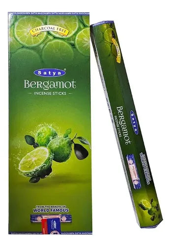 Incense - Bergamot Hexagonal SATYA