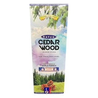 Incense - Cedar Wood Hexagonal SATYA