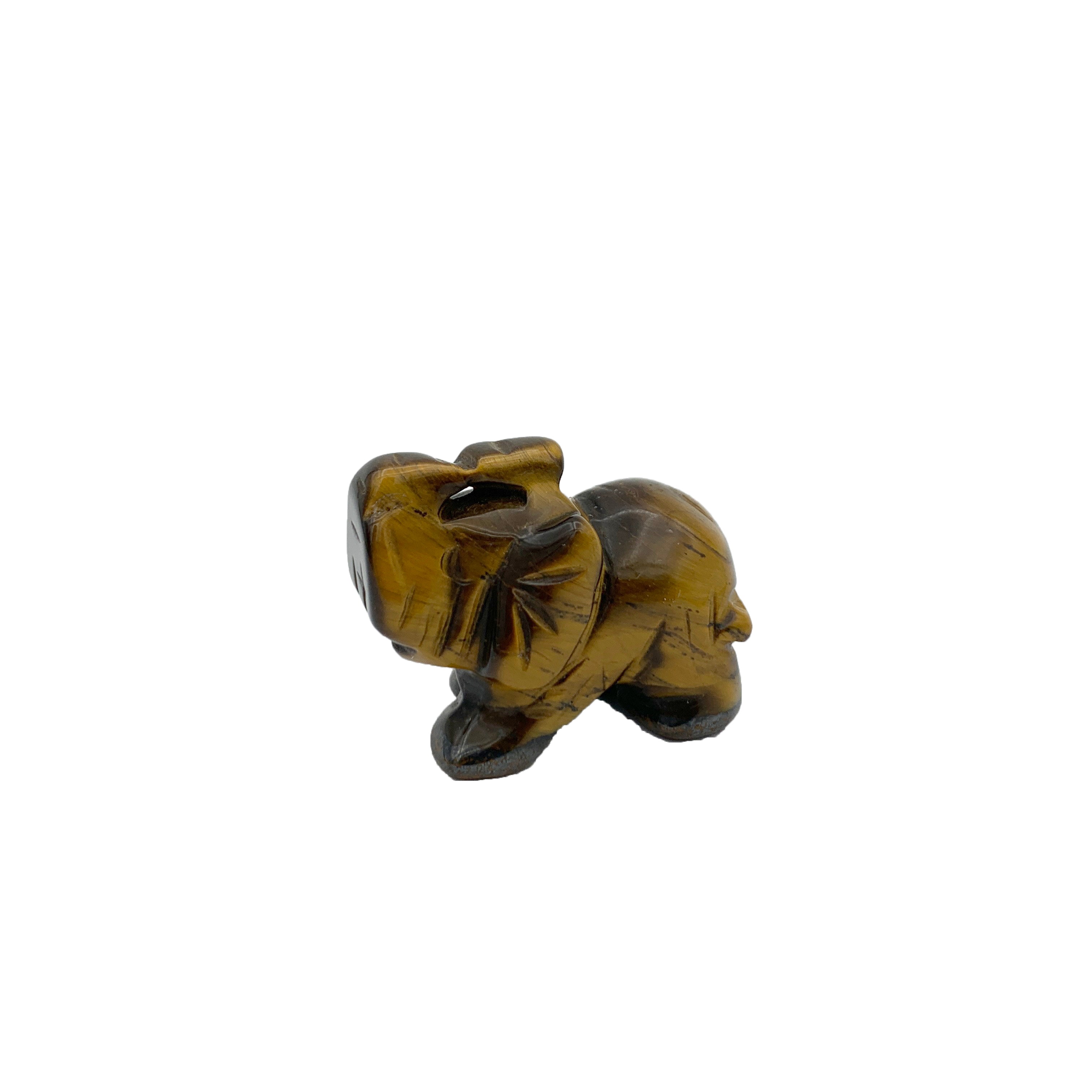 Tiger's Eye Elephant $26 - Happy Soul Online
