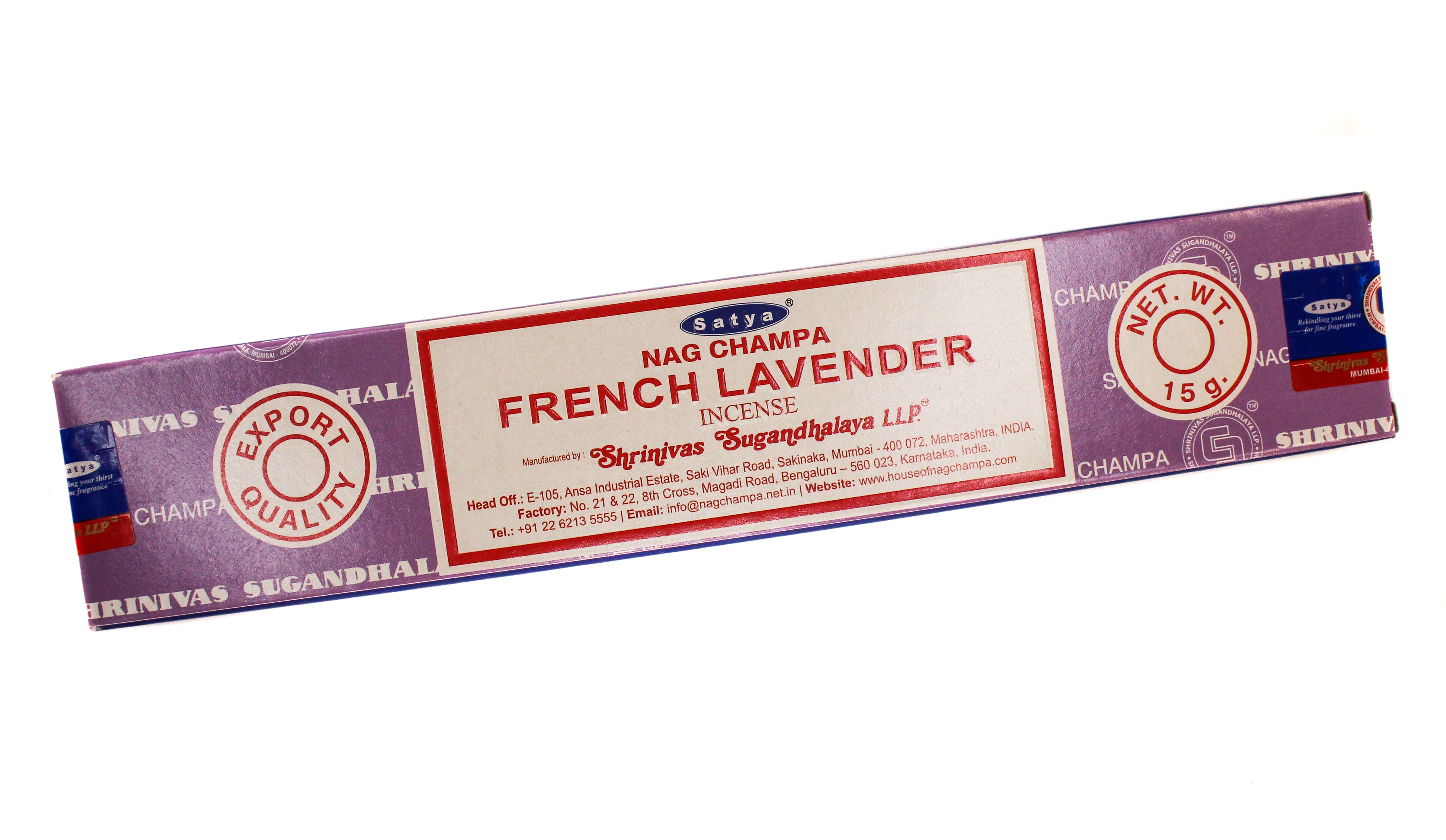 Incense - French Lavender SATYA