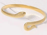 Bracelet - Gold Coloured Snake