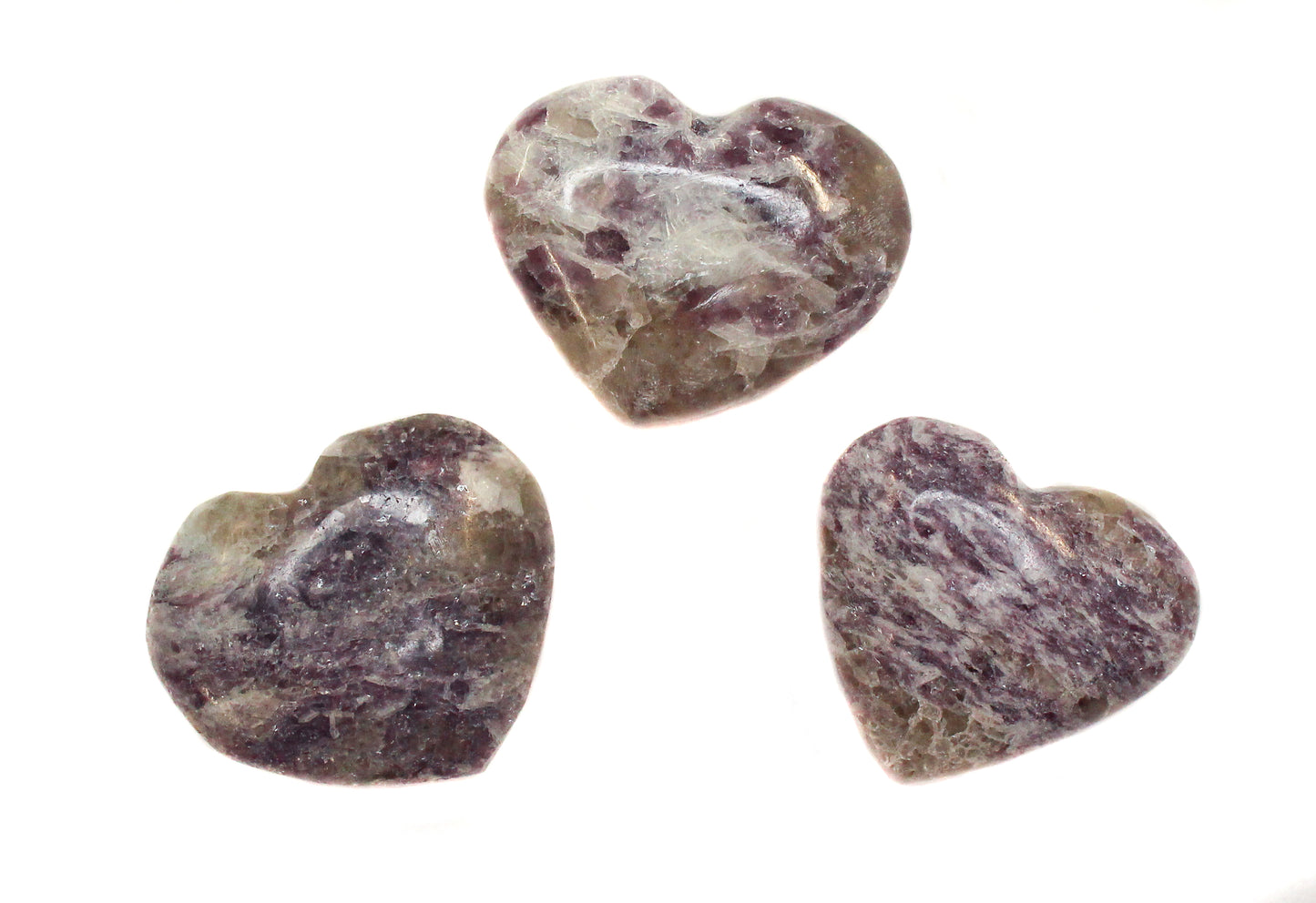 Lepidolite Heart $15