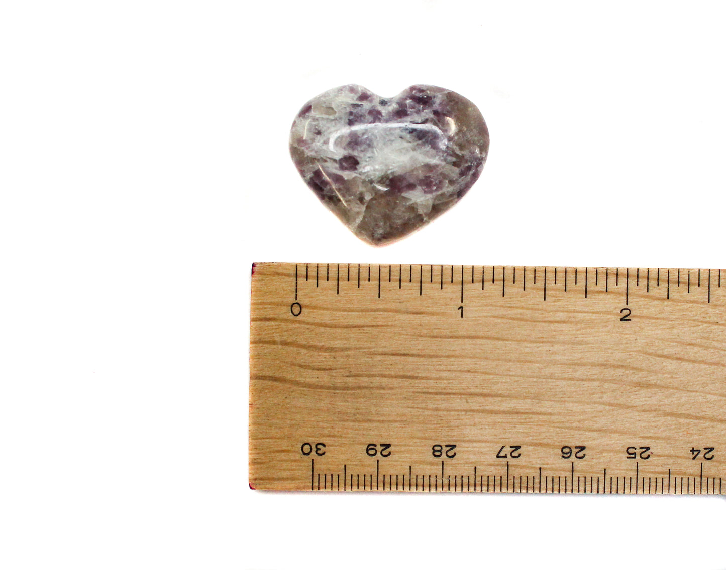 Lepidolite Heart $15