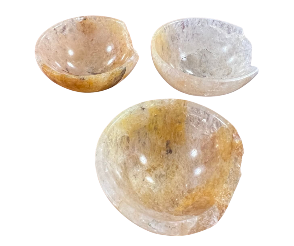 Moonstone - Peach Bowl $40 CHIPPED $4