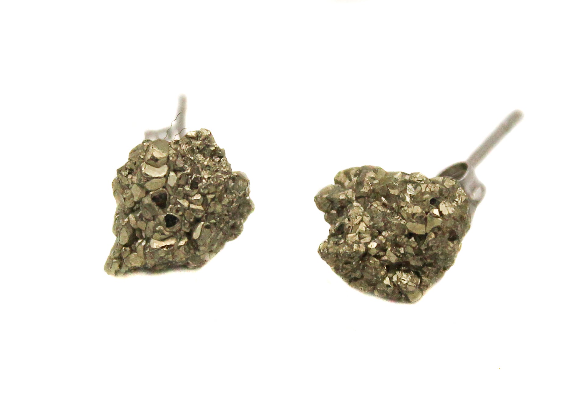 Earrings - Pyrite Studs