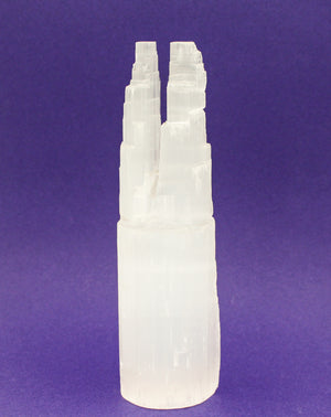 Selenite Double Tower $30