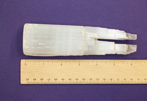 Selenite Double Tower $30