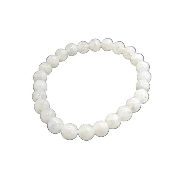 Bracelet - Moonstone Blue 8mm $70