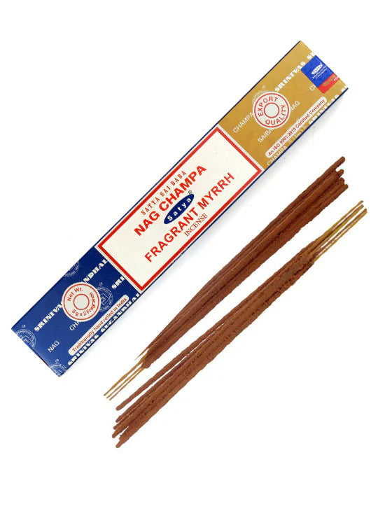 Incense - Myrrh Nag Champa 16g SATYA