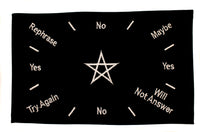 Pendulum Mat - White Pentacle