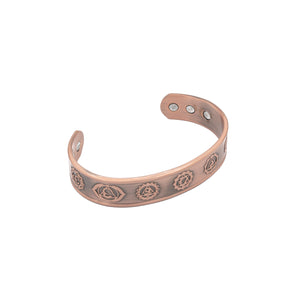 Bracelet - Copper Magnetic 7 Chakras $35