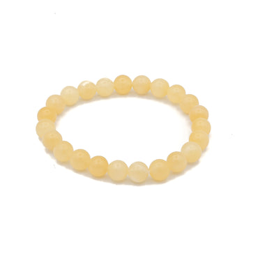 Bracelet - Orange Calcite 8mm